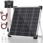20W 12V Solar Panel Kit, Monocrystalline Solar Battery Trickle Charger Maintaine