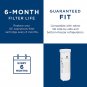 GE XWFE Refrigerator Water Filter | Certified to Reduce Lead, Sulfur, and 50+ Ot