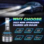 Fahren 9007/HB5 LED Headlight Bulbs, 120W 20000LM 600% Brighter LED Headlights C
