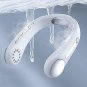 Leafless Hanging Neck Fan,[Instant Cooling] Personal Air Conditioner Neck Fan Mi