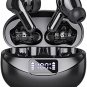 Wireless Earbuds, 50Hrs Playtime V5.3 Bluetooth Headphones with Wireless Chargin