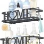 Shower Caddy, Shower Organizer H-O-M-E Bathroom Decor Adhesive Shower Shelves Ac