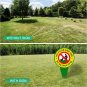 No Dog Poop Signs for Yard - No Poop and Pee Be Respectful for Outdoor Lawn and