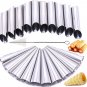 Cream Horn Molds, 21 Pcs Moulds Stainless Steel Cannoli Form Tubes Cream Roll Mo