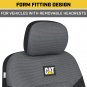 Cat&Acirc;&reg; Meshflex Automotive Seat Covers for Cars Trucks and Suvs (Set of 2) &acirc;�� Gray