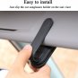 Sunglasses Holders for Car Sun Visor, Magnetic Leather Glasses Eyeglass Hanger C