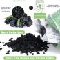 8 Pack Charcoal Bamboo Bags Nature Fresh Charcoal Bags Activated Charcoal Odor A
