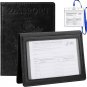 Passport Holder Passport Wallet, Passport and Vaccine Card Holder Combo, Slim Tr