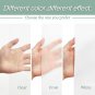 Shower Curtain Liner with Magnets: 72 X 72 Clear PEVA Plastic Shower Curtain for