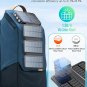 Solar Charger, Power-Bank, Portable Charger,43800Mah QC3.0 Fast Charging Qi 10W