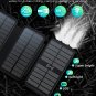 Solar Charger, Power-Bank, Portable Charger,43800Mah QC3.0 Fast Charging Qi 10W
