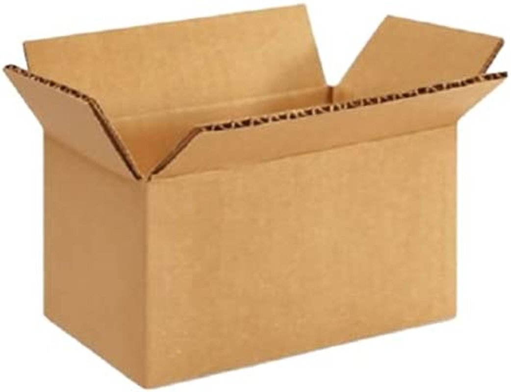 Shipping Boxes Mailers 8x6x4 Inches Corrugated Cardboard Small Packing