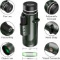 80X100 Monocular-Telescope Low Night Vision Monoculars High Definition for Adult