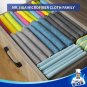 Microfiber Cleaning Cloth, Pack of 12, Size: 15.7" X 15.7"