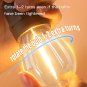 LED Outdoor String Lights 24FT with Dimmable Edison Vintage Shatterproof Bulbs a