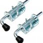 Worldpac (Pack of 2) 1/2" Spring Pin Latch Lock Assembly for Utility Trailer Gat