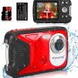 Waterproof Digital Camera HD 1080P 36MP Kids Digital Camera with 32G SD Card Com