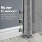 90 Inch Extra Wide Retractable Baby Gate Gates for Doorways Extra Long Baby Gate