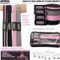 Long Fabric Resistance Bands - Full Body Resistance Bands Set of 4 and Pull up A