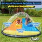XL Premium Slip Splash and Slide with 2 Bodyboards, Heavy Duty Water Slide with