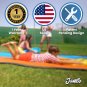 XL Premium Slip Splash and Slide with 2 Bodyboards, Heavy Duty Water Slide with