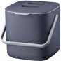 Food Waste Basket Bin W/Handle 2.6L (Dark Gray)