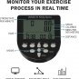 Water Rowing Machine Indoor Water Rower Adjustable Resistance with LCD Monitor H