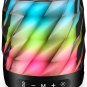 LFS Bluetooth Speaker with Lights, Portable Wireless Speaker, Powerful 20W Sound