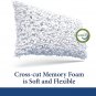 Luxury Bamboo Viscose Shredded Memory Foam Pillow - Adjustable & Removable Fill