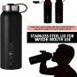 IRON °FLASK Sports Water Bottle - 40Oz, 3 Lids (Straw Lid), Leak Proof - Stainle