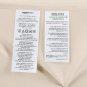 Pinched Pleat Bathroom Shower Curtain - Beige, 72 Inch