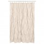 Pinched Pleat Bathroom Shower Curtain - Beige, 72 Inch