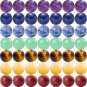 7 Chakra Natural Stone Beads Mixed 100Pcs 8Mm round Genuine Real Stone Beading L
