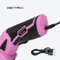 Cordless Electric Scissors, Rechargeable Fabric Scissors with Safety Lock, 4.0V