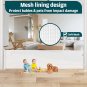 105 Inch Retractable Baby Gates Extra Wide Dog Gate Extra Long Baby Gates for Do
