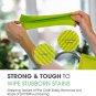 Premium Swedish Dishcloths for Kitchen (10 X Green) Multi-Surface, Cellulose & C