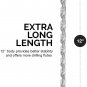 NEIKO 10047A Extra Long Drill Bit Set | 5-Piece | M2 HSS Steel | 12-Inch Length
