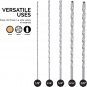 NEIKO 10047A Extra Long Drill Bit Set | 5-Piece | M2 HSS Steel | 12-Inch Length