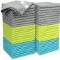 Microfiber Cleaning Cloths-50Pk, Softer Highly Absorbent, Lint Free Streak Free