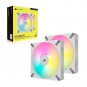 Icue AF140 RGB Elite 140Mm PWM Dual Fan Kit - Eight RGB Leds per Fan - Airguide