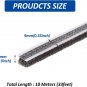 33FT Brush Weather Stripping - Weatherstripping for Sliding Windows/Glass Doors,