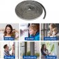 33FT Brush Weather Stripping - Weatherstripping for Sliding Windows/Glass Doors,