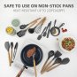 Lemuna 18Pcs Silicone Kitchen Utensils Set, Kitchen Cooking Utensils Set with Ho