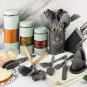 Lemuna 18Pcs Silicone Kitchen Utensils Set, Kitchen Cooking Utensils Set with Ho