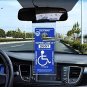 Handicap Parking Placard Holder, Ultra Transparent Disabled Parking Permit Placa