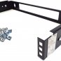 Cnaweb 1U 19-Inch Hinged Extendable Wall Mount Bracket Network Equipment Rack -