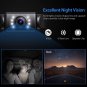 A43 Backup Camera, 4.3âHD 1080P Rear View Monitor Kit with IP69 Waterproof, Nigh