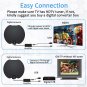 TV Antenna, Amplified HD Digital Indoor HDTV Antenna Long 380+ Miles Range 360°