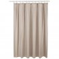 Waffle Texture Cocoa Powder Shower Curtain, 72" X 72"