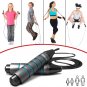 Jump Rope,Tangle-Free Ball Bearing Speed Rope Cable Skipping Rope,Adjustable Jum